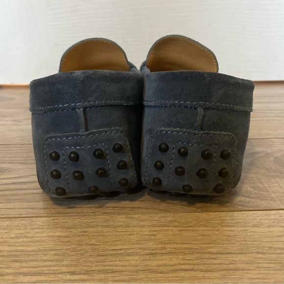 TOD’S Blue Suede Driving Loafers main image 4